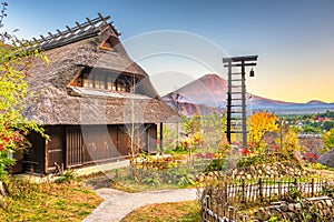 Mt. Fuji, Japan Historic Village