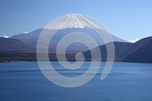 Mt. Fuji and Lake Motosu