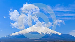 Mt.Fuji at Lake Yamanaka, Yamanashi, Japan