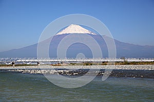 Mt. Fuji and Shinkansen