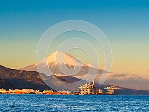 Mt. Fuji from Shizuoka, Japan