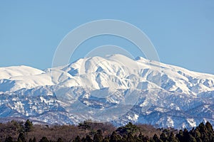 Mt.Hakusan taken from Ishikawa Prefecture,Japan