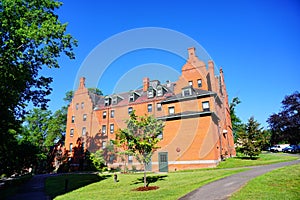 Mt Holyoke College campus building