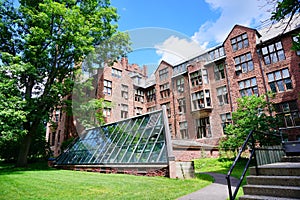 Mt Holyoke College campus building
