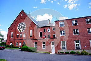 Mt Holyoke College campus building