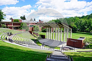 Mt Holyoke College campus building