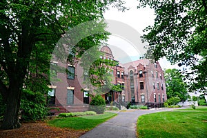 Mt Holyoke College campus building