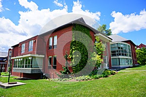 Mt Holyoke College campus building