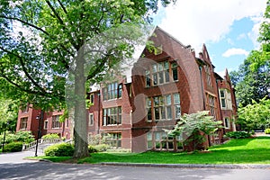 Mt Holyoke College campus building