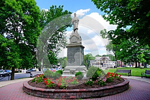 Mt Holyoke College campus statue