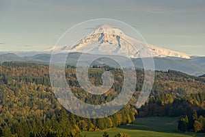 Mt. Hood from Jonsrud Viewpoint Sandy Oregon.