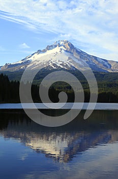 Mt. Hood & Trillium lake, Oregon.