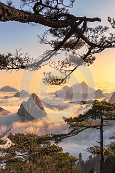 Mt. Huangshan in Anhui, China