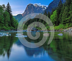 Mt. Index, Skykomish River, Washington State