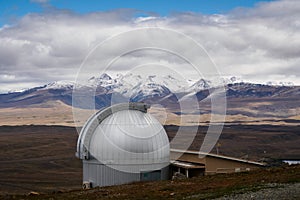 Mt John Observatory near Lake Tekapo, New Zealand