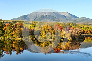 Mt. Katahdin in State of Maine