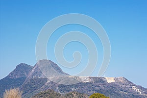 Mt. Kawara in Kawara machi, Fukuoka, Japan