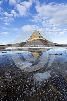 Mt.Kirkjufell, SnÃ¦fellsnes peninsula, Iceland