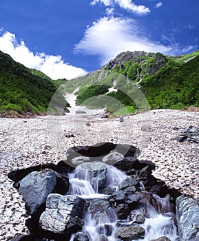 Mt.Kitadake with Ookanbasawa Swamp