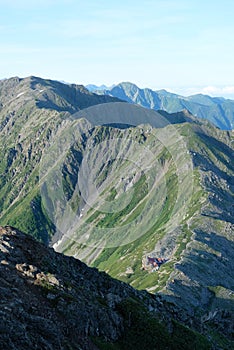 Mt.Kitadake is the second highest mountain in Japan in the Southern Alps of Yamanashi Prefecture