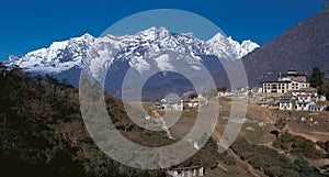 Mt. Kwondge & Tyangboche Monastry