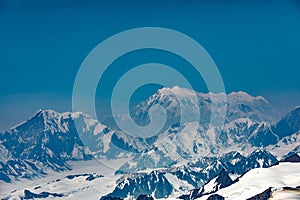 Mt Logan tallest peak in Canada Kluane NP Yukon