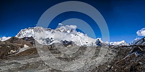 Mt Lothse and Nuptse Himalaya