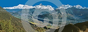 Mt. Machhapuchhre & Annapurna Range Panorama from Sarangkot