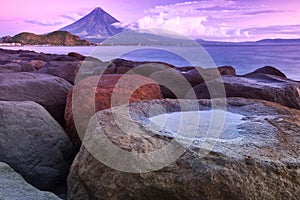 Mt. Mayon volcano photo