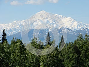 Mt. McKinley, Alaska on a clear day