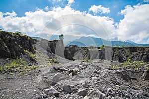 Mt. Merapi . Java, Indonesia