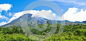 Mt Merapi landscape