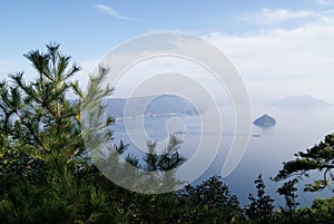 Mt. Misen on Miyajima island, Japan