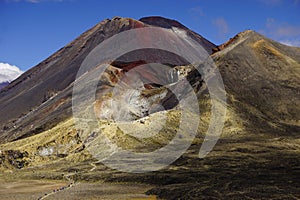 Mt. Ngauruhoe in New Zealand