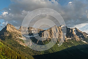 Mt Oberlin and Birdwoman Falls