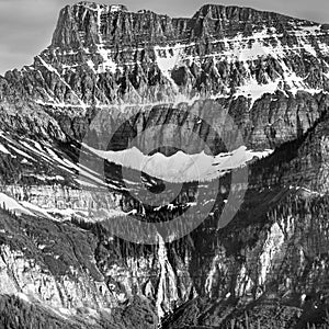Mt Oberlin Snow Melt.dng photo
