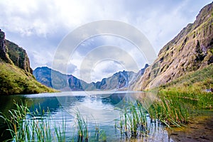 Mt.Pinatubo crater lake, a beautiful disaster