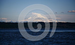 Mt. Rainer and Puget Sound photo