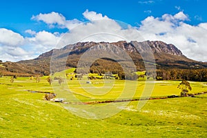 Mt Roland in Tasmania Australia