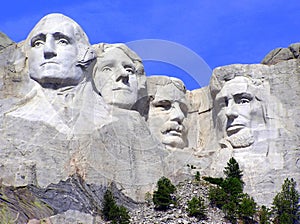 Mt. Rushmore sculpture of presidents South Dakota