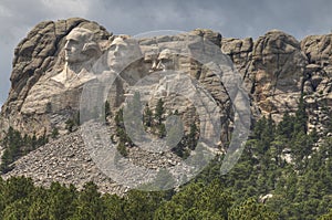 Mt. Rushmore in South Dakota