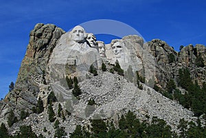 Mt. Rushmore in South Dakota