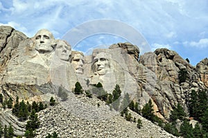 Mt. Rushmore in South Dakota photo