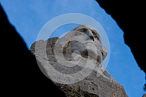 Mt Rushmore Washington Between Angles