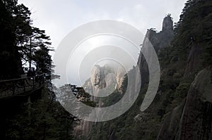 Mt. Sanqing, Sanqingshan, China, Rock mountain