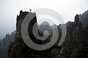 Mt. Sanqing, Sanqingshan, China, Rock mountain photo