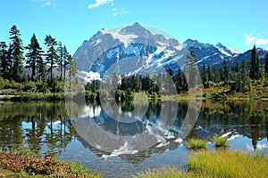 Mt shuksan & picture lake