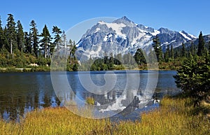 Mt. Shuksan reflections, Washington