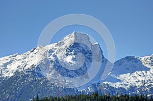 Mt. Tantalus at the southern end of the Coastal Mountains