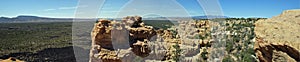 Mt. Taylor and the Malpais panorama